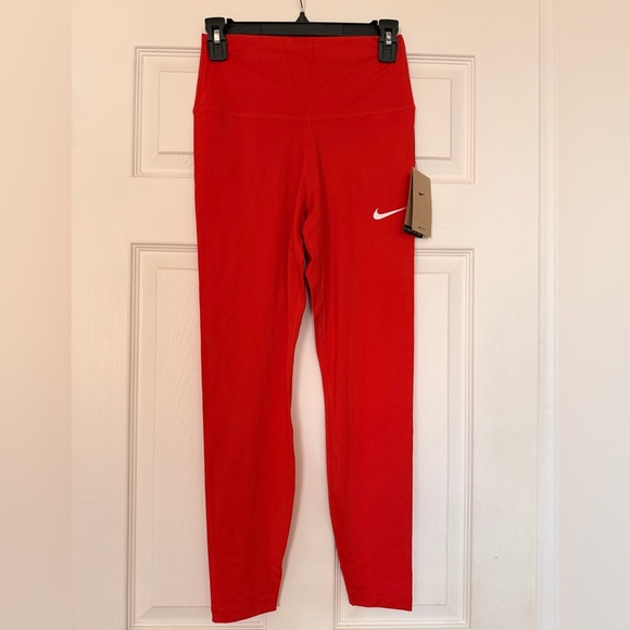 Nike Pants - NWT Nike Dri-fit Move to Zero yoga pants leggings in red size M